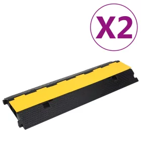  2 db 2 csatornás gumi kábeltaposó 100 cm