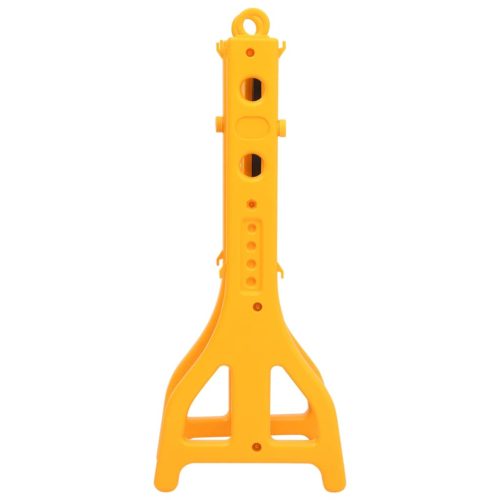  sárga és fekete összecsukható közlekedési akadály 250 x 38 x 96 cm