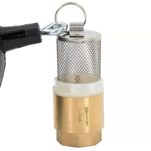  zöld PVC szívótömlő sárgaréz csatlakozókkal 1,1 5 m"