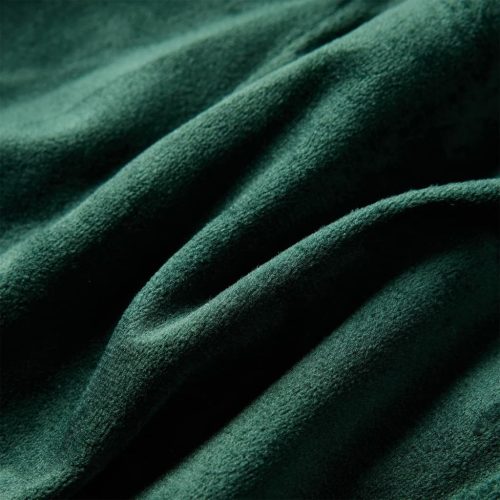 Gyerek blúz fodros fodrokkal Sötétzöld 116