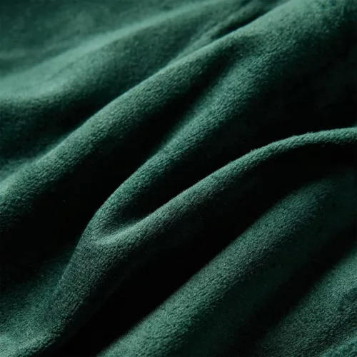 Gyerek blúz fodros fodrokkal Sötétzöld 128