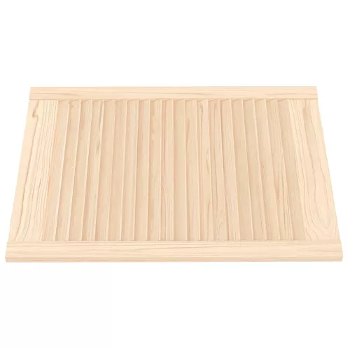  tömör fenyőfa lamellás szekrényajtó 69 x 49,4 cm