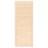  tömör fenyőfa lamellás szekrényajtó 99,3 x 39,4 cm