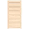  tömör fenyőfa lamellás szekrényajtó 99,3 x 49,4 cm