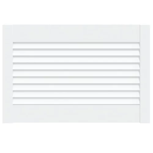  fehér tömör fenyőfa lamellás szekrényajtó 39,5 x 59,4 cm