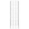  3 db vas gabion magaságyás 30 x 30 x 100 cm