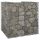  horganyzott acél gabionfal szemeteskukához 110 x 100 x 110 cm