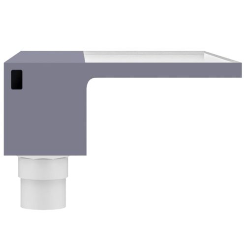  akril vízeséskifolyó RGB LED-ekkel 30 cm