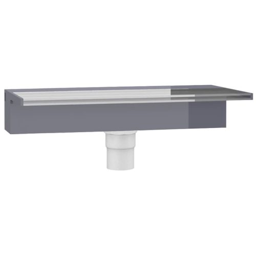  akril vízeséskifolyó RGB LED-ekkel 45 cm