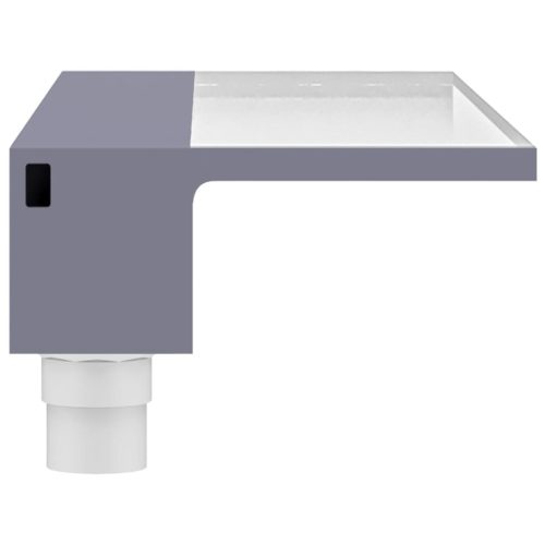  akril vízeséskifolyó RGB LED-ekkel 108 cm