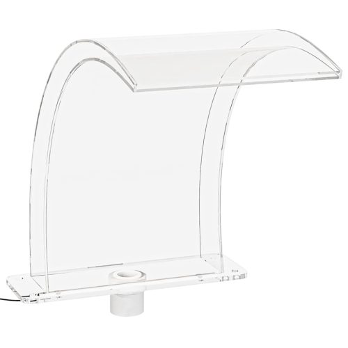  akril medenceszökőkút RGB LED-ekkel 50 cm