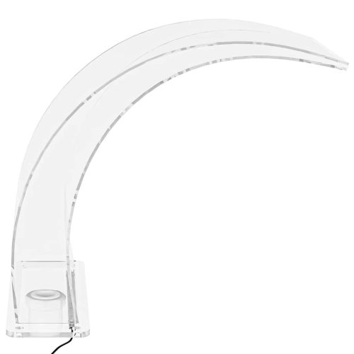  akril medenceszökőkút RGB LED-ekkel 50 cm