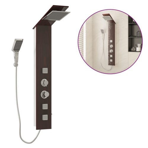  barna üveg zuhanypanelrendszer