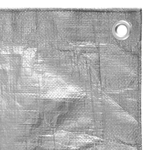  szürke HDPE takaróponyva 180 g/m² 2 x 3 m