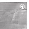  szürke HDPE takaróponyva 260 g/m² 8 x 8 m