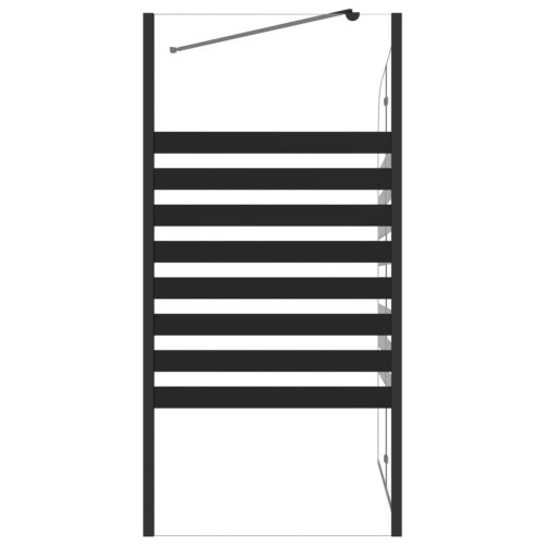  csíkos edzett üveg fürdőparaván 120 x 68 x 130 cm