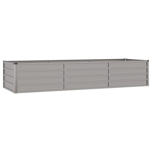  rozsda színű corten acél kerti magaságyás 240 x 80 x 45 cm