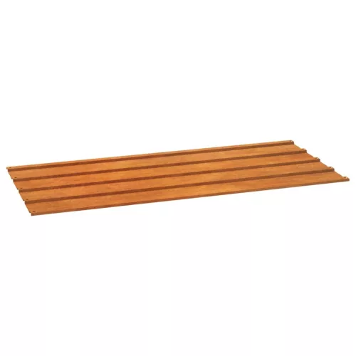  12 db rozsda színű corten acél tetőpanel 100x44 cm