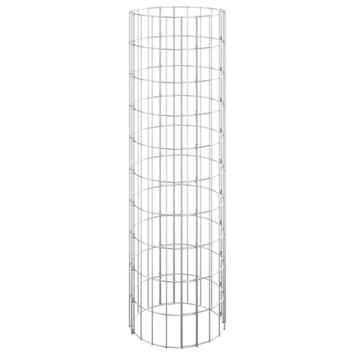  kör alakú horganyzott acél gabion oszlop Ø30 x 100 cm