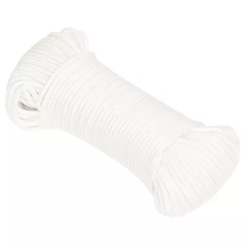  teljesen fehér polipropilén hajókötél 3 mm 50 m
