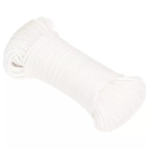  teljesen fehér polipropilén hajókötél 4 mm 250 m