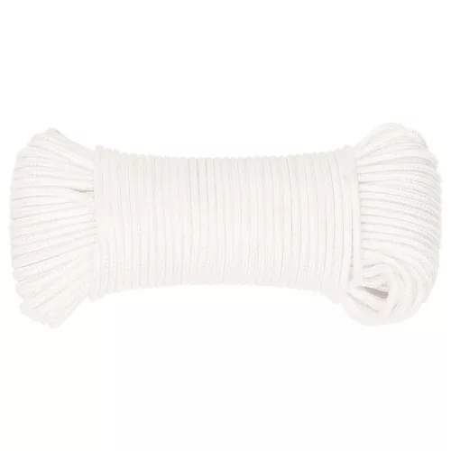  teljesen fehér polipropilén hajókötél 5 mm 100 m