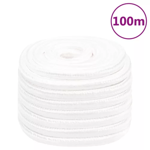  teljesen fehér polipropilén hajókötél 20 mm 100 m
