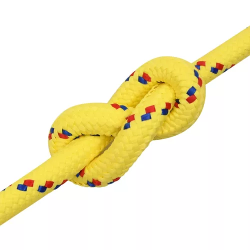  sárga polipropilén hajókötél 20 mm 25 m