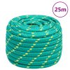  zöld polipropilén hajókötél 20 mm 25 m