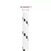  fehér poliészter fonott csónakkötél 16 mm x 25 m