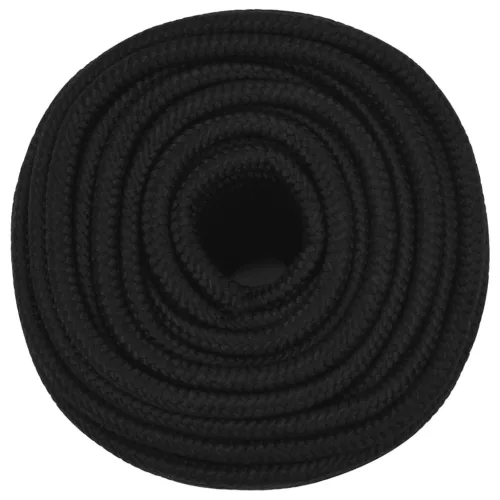  fekete poliészter munkakötél 12 mm 250 m