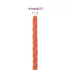  narancssárga polipropilén munkakötél 6 mm 100 m