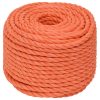  narancssárga polipropilén munkakötél 12 mm 25 m