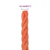  narancssárga polipropilén munkakötél 12 mm 25 m