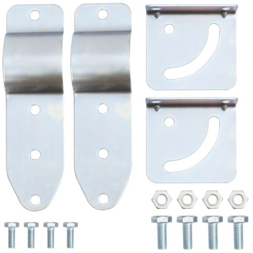  fekete polikarbonát kültéri domború közlekedési tükör Ø45 cm