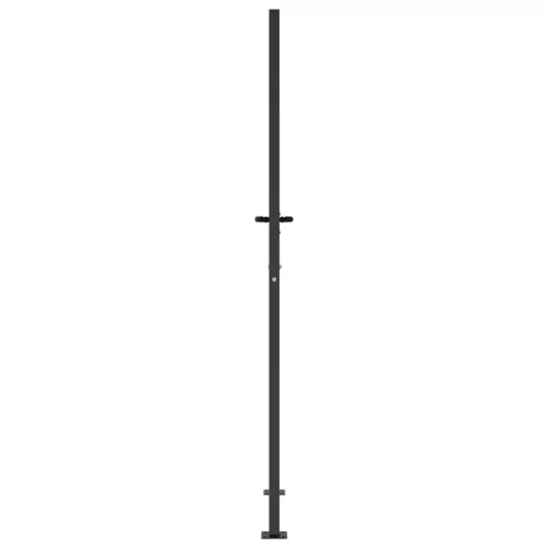  antracitszürke acél famintás kertkapu 105 x 180 cm