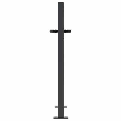  antracitszürke acél fűmintás kertkapu 105 x 180 cm