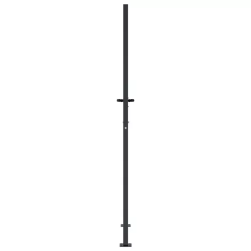  antracitszürke acél bambuszmintás kertkapu 105 x 205 cm