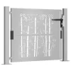  bambuszmintás corten acél kerti kapu 105x80 cm