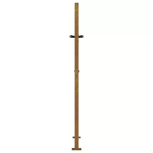  bambuszmintás corten acél kerti kapu 105 x 130 cm