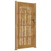  bambuszmintás corten acél kerti kapu 105 x 205 cm