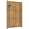  fűmintás corten acél kerti kapu 105 x 130 cm