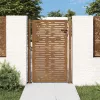  fűmintás corten acél kerti kapu 105 x 155 cm