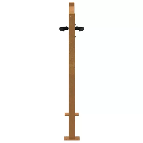  corten acél kerti kapu 105 x 105 cm