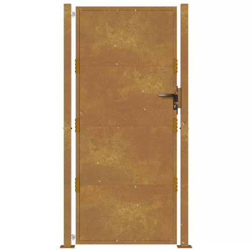  Corten acél kerti kapu 100x200 cm