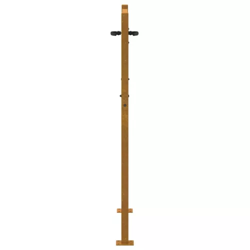  rozsdaszínű famintás corten acél kerti kapu 105 x 155 cm