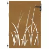  fűmintás corten acél kerti kapu 85 x 125 cm