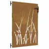  fűmintás corten acél kerti kapu 85 x 150 cm