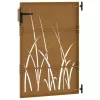  fűmintás corten acél kerti kapu 85 x 150 cm