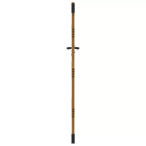  fűmintás corten acél kerti kapu 85 x 175 cm